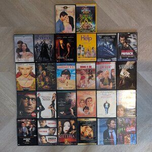 Lot of 26 DVDs - Mixed Movie Bundle - Action, Comedy, Drama - Great Condition!